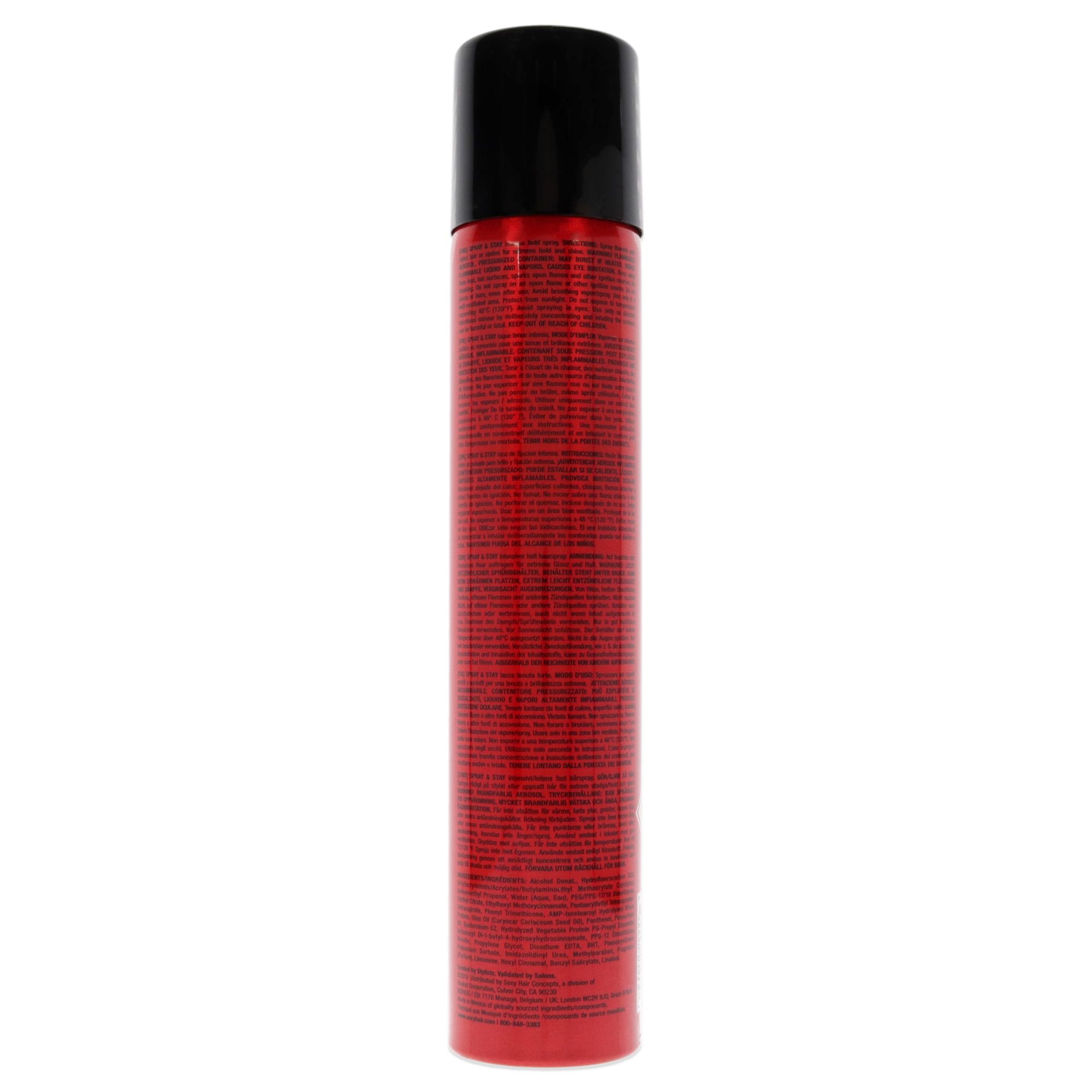 Big Hair Spray and Stay Intense Hold by Hair for Unisex - 9 oz Hair Spray