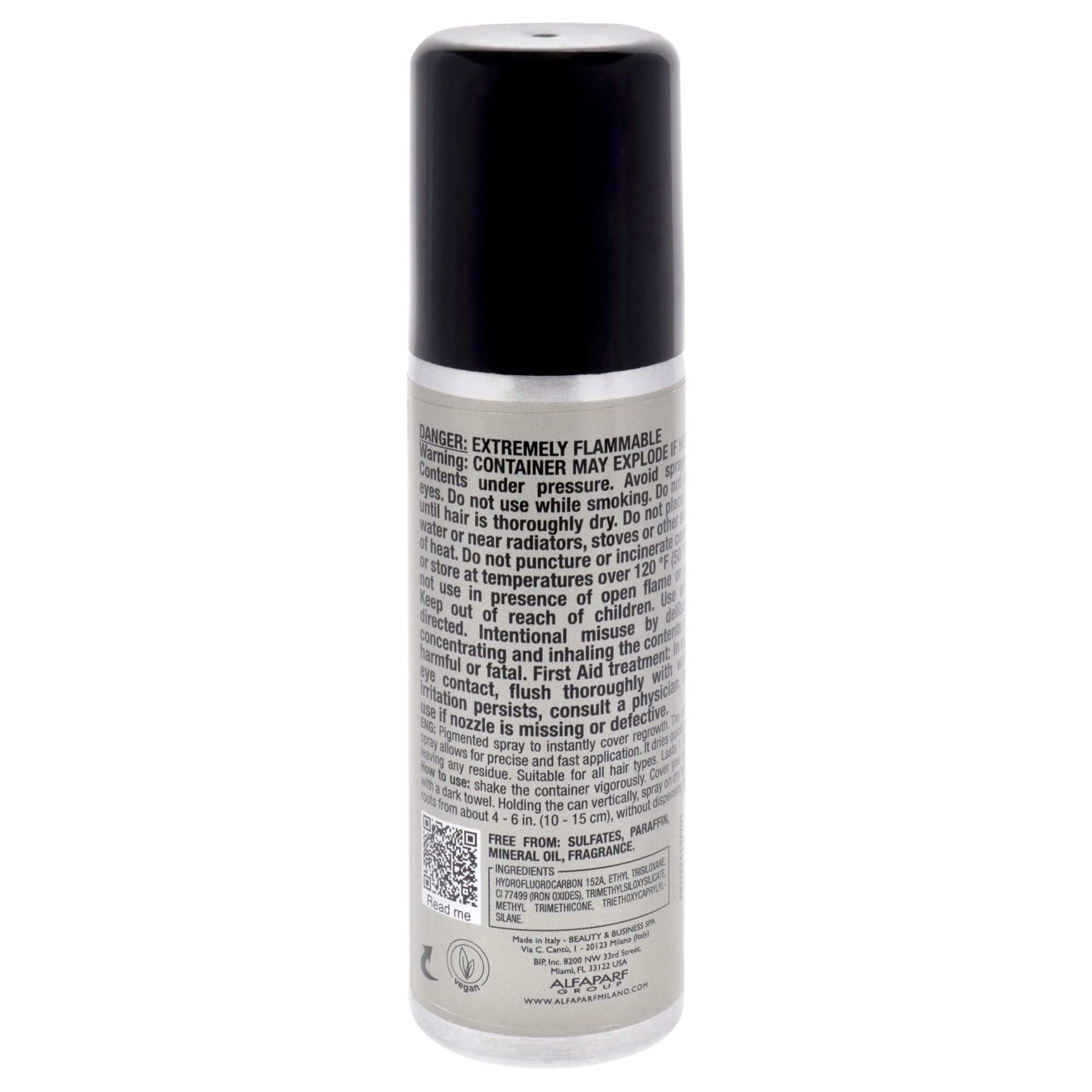 Invisible Root Touch Up Spray - Black Darkest Brown