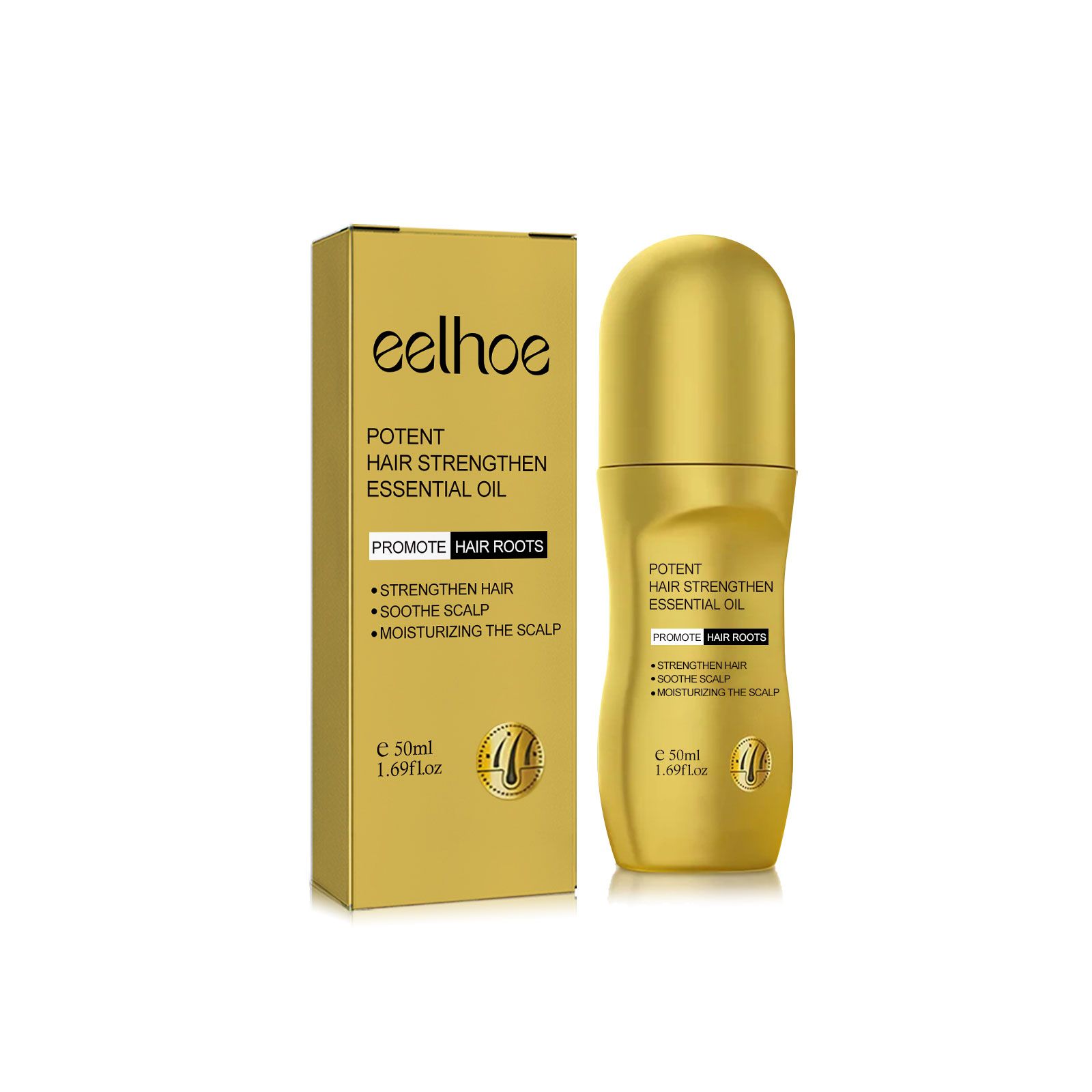 EELHOE Hair Thickening Ball Essence Strengthens and nourishes hair roots, moisturizes scalp hair and prevents hair loss ball Essence